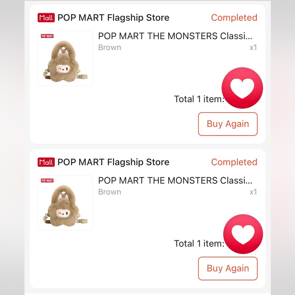 POP MART THE MONSTERS Classic Series-Plush Flower Bag - Picture 8 of 8